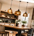 Open keuken met eettafel